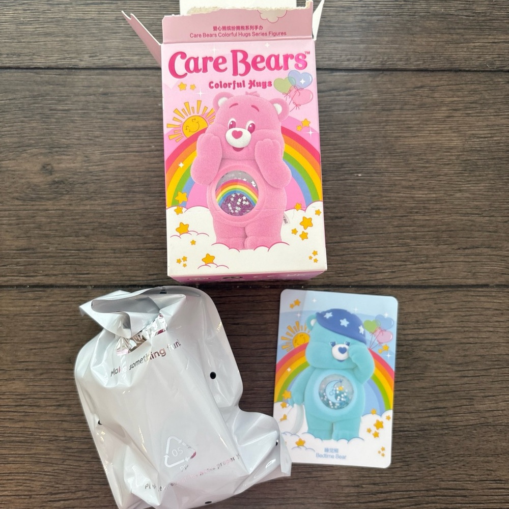 POMART Care Bears Colorful Hugs Bedtime Bear